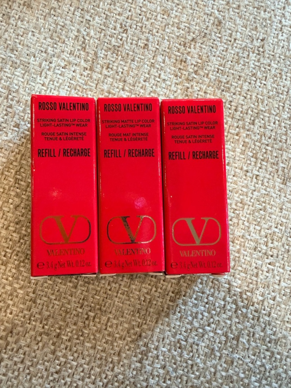 Valentino Rosso Valentino Striking Lip Color Refills